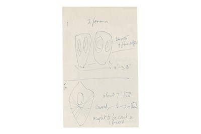 Lot 53 - DAME BARBARA HEPWORTH (BRITISH, 1903-1975)