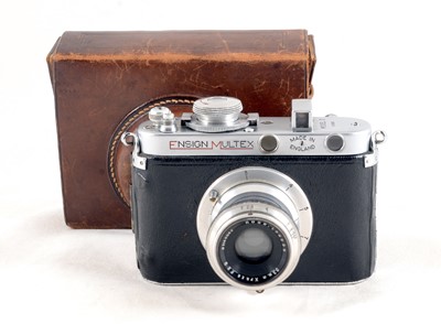 Lot 81 - Ensign Multex Model 0 with Ross London Xpres f2.9 Lens.