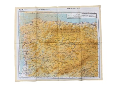 Lot 36 - RAF Silk Escape and Evasion Maps