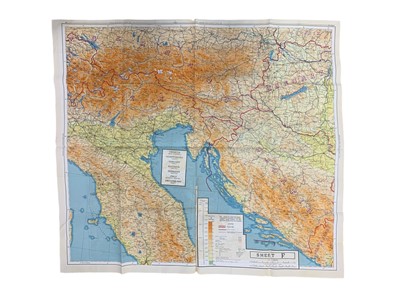 Lot 36 - RAF Silk Escape and Evasion Maps