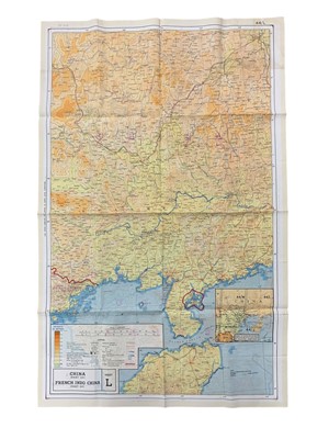 Lot 36 - RAF Silk Escape and Evasion Maps