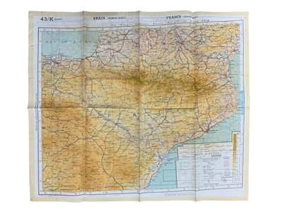 Lot 36 - RAF Silk Escape and Evasion Maps