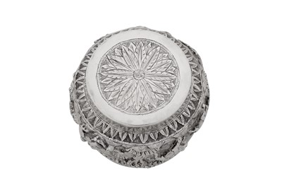 Lot 206 - An early 20th century Anglo – Indian unmarked silver small bowl, Lucknow circa 1910