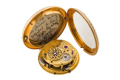 Lot 276 - THOMAS GRAY - AN OPEN-FACED REPEATER POCKET WATCH