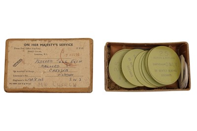 Lot 211 - A COLLECTION OF CIRCA 1950S TELEPHONE PARTS AND RELATED ITEMS