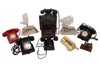 Lot 210 - A GROUP OF TELEPHONES