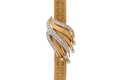 Lot 271 - A LADY'S GOLD CHOPARD COCKTAIL WATCH