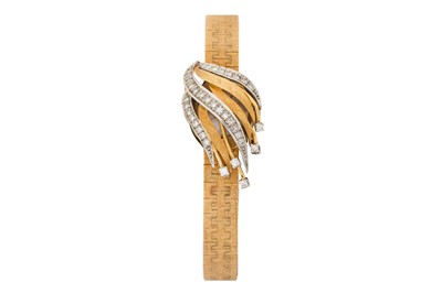 Lot 271 - A LADY'S GOLD CHOPARD COCKTAIL WATCH
