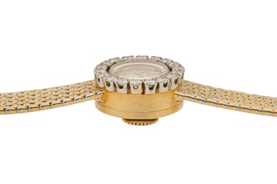 Lot 269 - A LADY'S GOLD JAEGER LeCOULTRE COCKTAIL WATCH