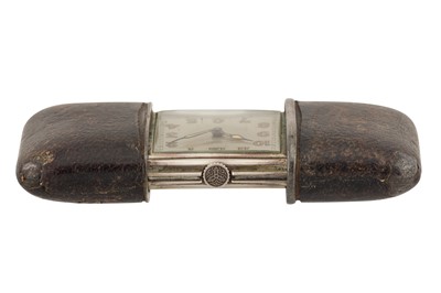 Lot 275 - A MOVADO ERMETO TRAVEL/PURSE WATCH