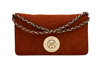 Lot 68 - Mulberry Brown Fox Lock Wallet On Chain