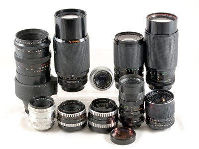 Lot 192 - Biotar, Flektogon, Pancolor & Other Lenses.