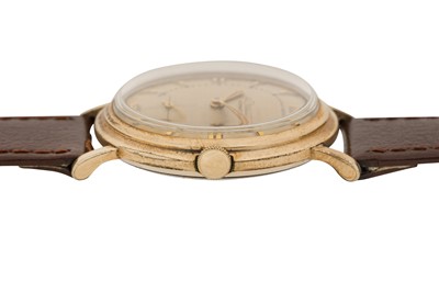 Lot 222 - A MEN'S LeCOULTRE DRESS WATCH