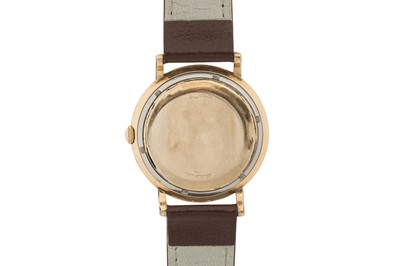 Lot 222 - A MEN'S LeCOULTRE DRESS WATCH