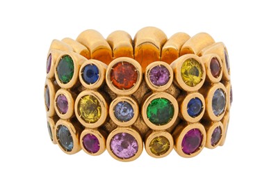 Lot 485 - QAYTEN Ι A MULTI-GEM RING