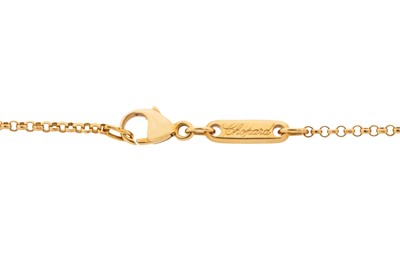 Lot 482 - CHOPARD Ι A HAPPY DIAMOND NECKLACE
