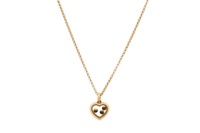 Lot 482 - CHOPARD Ι A HAPPY DIAMOND NECKLACE