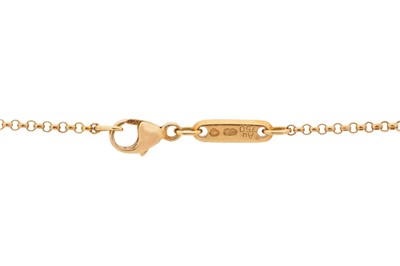 Lot 482 - CHOPARD Ι A HAPPY DIAMOND NECKLACE