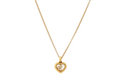 Lot 482 - CHOPARD Ι A HAPPY DIAMOND NECKLACE