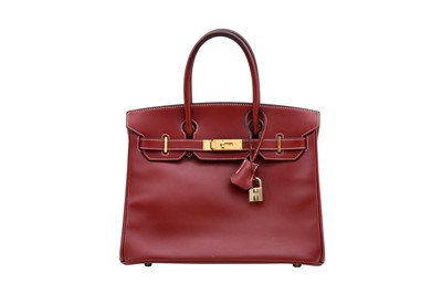 Lot 7 - Hermes Rouge H Swift Birkin 30