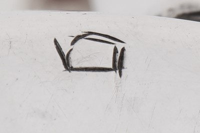 Lot 314 - A mid-20th century Iraqi silver dallah coffee pot, Omara or Basra circa 1950