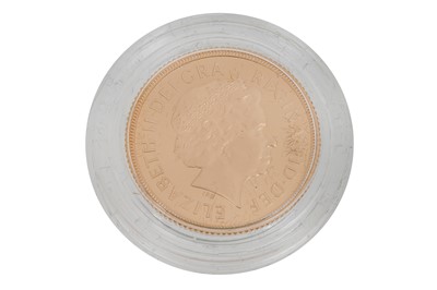 Lot 114 - ELIZABETH II (1952-2022), 2002 GOLD PROOF SOVEREIGN.