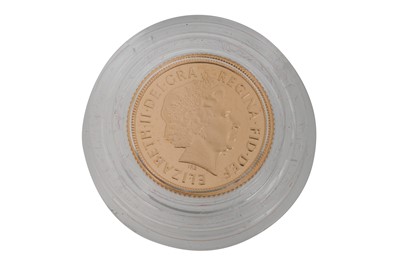 Lot 116 - ELIZABETH II (1952-2022), 2002 GOLD PROOF HALF SOVEREIGN.