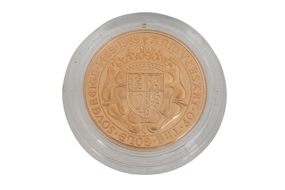 Lot 107 - ELIZABETH II (1952-2022), 1989 GOLD PROOF 3-COINS SOVEREIGN SET.