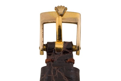 Lot 262 - A LADY'S GOLD ROLEX PRECISION DRESS WATCH