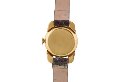 Lot 262 - A LADY'S GOLD ROLEX PRECISION DRESS WATCH