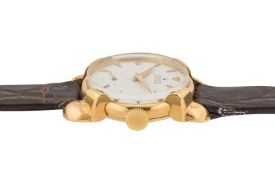 Lot 262 - A LADY'S GOLD ROLEX PRECISION DRESS WATCH