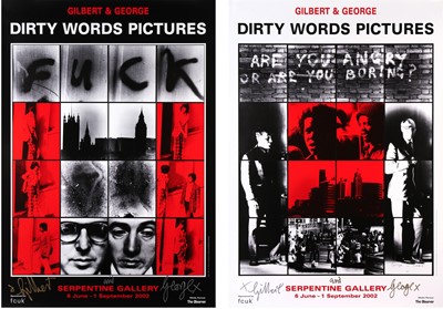 Lot 151 - GILBERT & GEORGE (BRITISH B.1943 & B.1942)