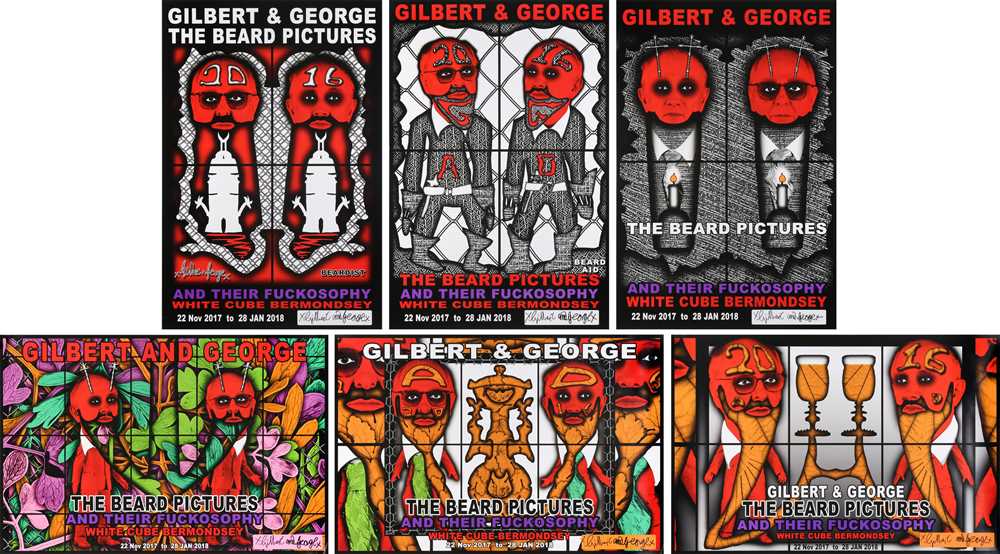 Lot 413 - GILBERT & GEORGE (BRITISH B.1943 & B.1942)