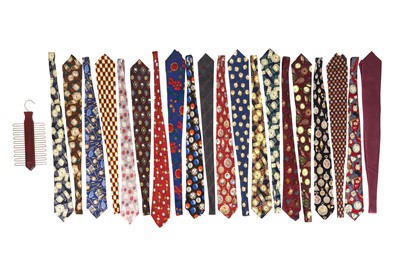 Lot 552 - A COLLECTION OF WATCH/CLOCK THEMED TIES