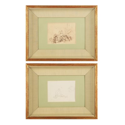 Lot 377 - Two figurative sketches by George Chinnery (1774-1852)