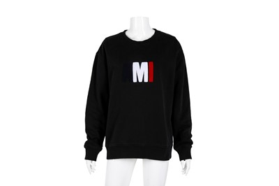 Lot 172 - Ami Paris Men's Black Logo Sweatshirt - Size XL