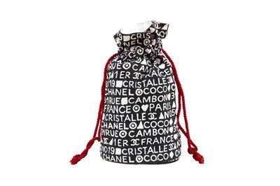 Lot 357 - Chanel Monochrome Graffiti Washbag