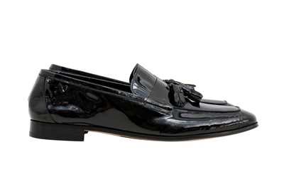 Lot 213 - Paul Smith Black Glynn Tassel Loafer - Size 39