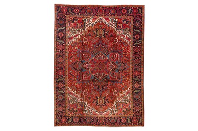 Lot 51 - A FINE HERIZ CARPET, NORTH-WEST PERSIA