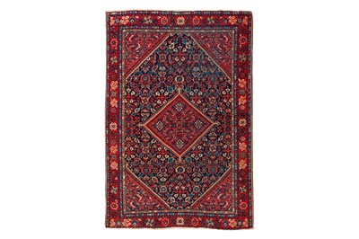 Lot 2 - AN ANTIQUE MAHAL RUG, WEST PERSIA