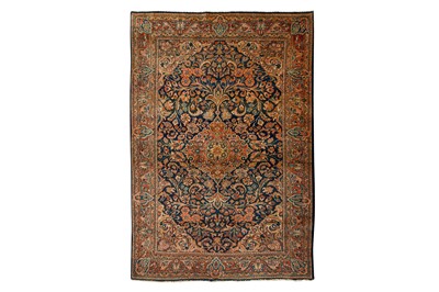 Lot 3 - A FINE SAROUK RUG, WEST PERSIA