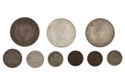 Lot 136 - A MISCELLANY OF BRITISH COLONIAL AND OVERSEAS COINAGE