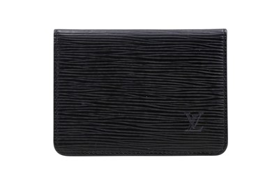 Lot 242 - Louis Vuitton Black Epi Card Holder