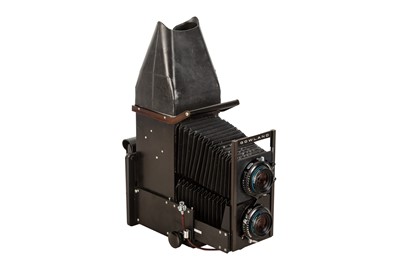 Lot 155 - A Gowlandflex 5x4" TLR Camera