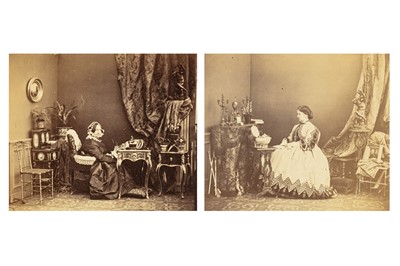 Lot 287 - ALBUM OF CHARLOTTE CECILE FURTADO [FURTADO-HEINE], c.1880