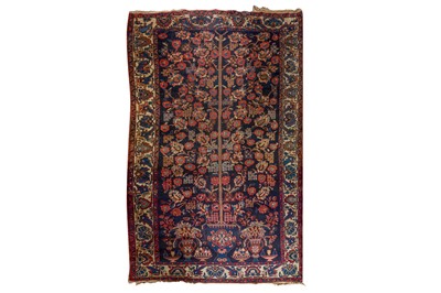 Lot 286 - AN ANTIQUE BAKHTIARI LARGE RUG, WEST PERSIA