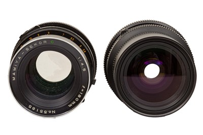 Lot 132 - A Mamiya RB67 Professional SD Medium Format SLR Camera Outfit