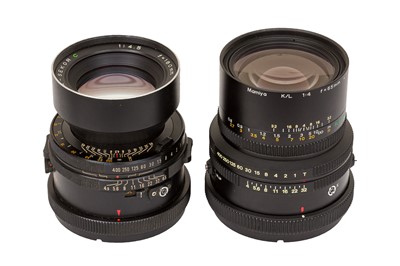 Lot 132 - A Mamiya RB67 Professional SD Medium Format SLR Camera Outfit