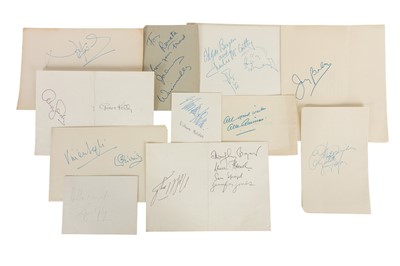 Lot 67 - Autograph Collection.- Actors & Entertainers