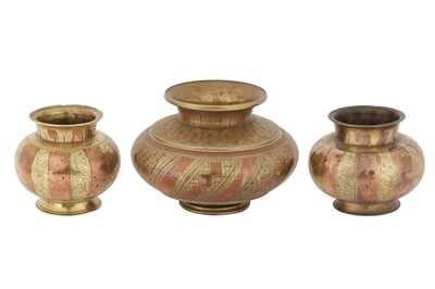 Lot 78 - A GROUP OF GANGA JUMNA VESSELS